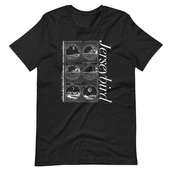 Jerseybird "On A Waning Moon" Unisex t-shirt